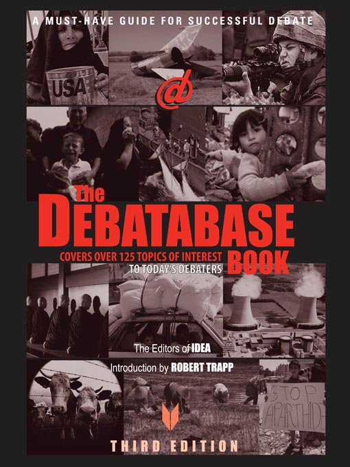 Cover image for The Debatabase Book